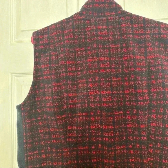Northern Reflections Vest Fleece Red & Black Size Extra Large - Picture 15 of 16